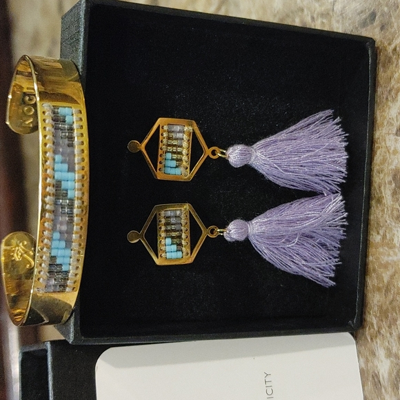 Joseph Nogucci NIB BOHO Chic earring and bracelet set - Picture 3 of 4